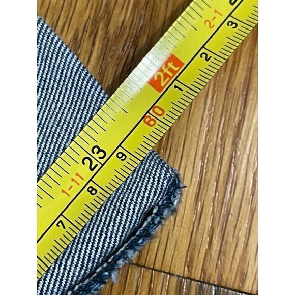 PISTOLA Pick Me Up Jeans Size 27 Blue Distressed Raw Hem High Rise Denim - Picture 8 of 11